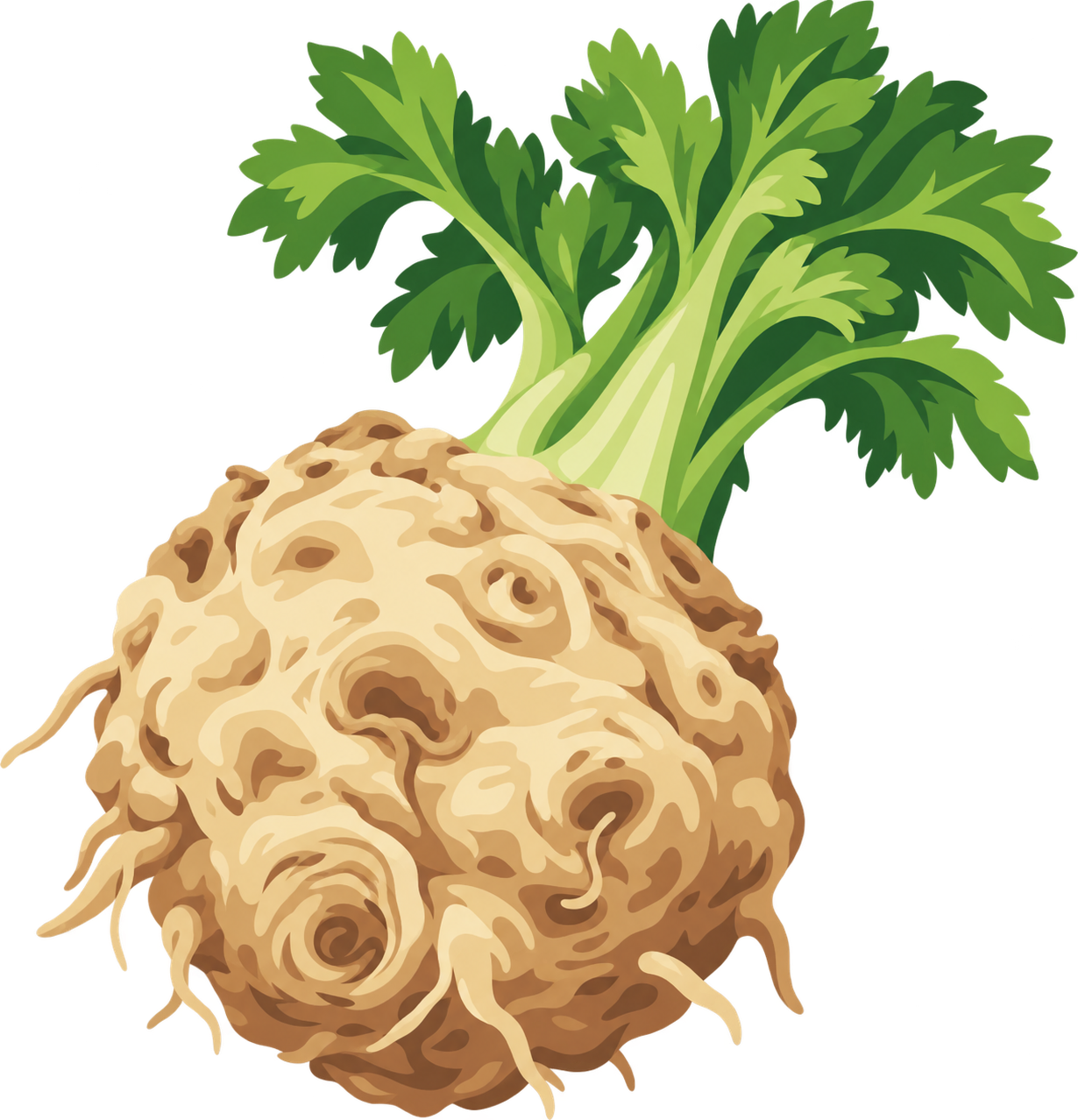 Celeriac, harvest window, 2 October